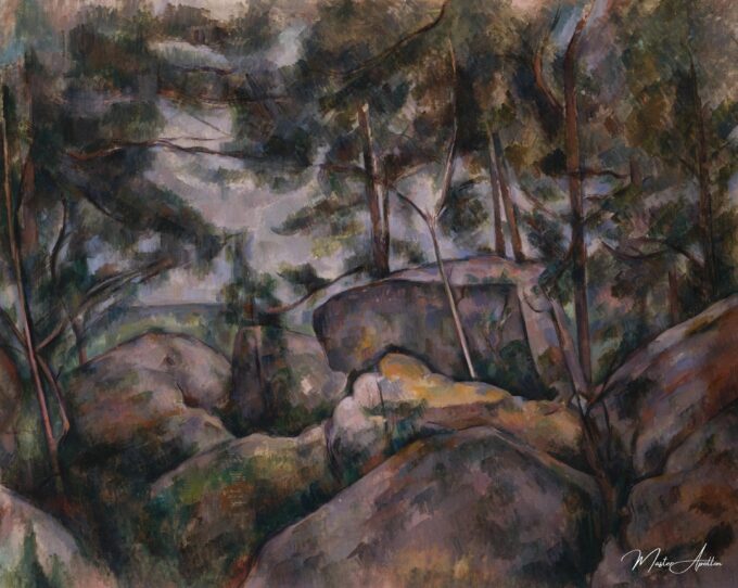 Rocas en el bosque – Paul Cézanne Paul Cézanne 2025-05-11