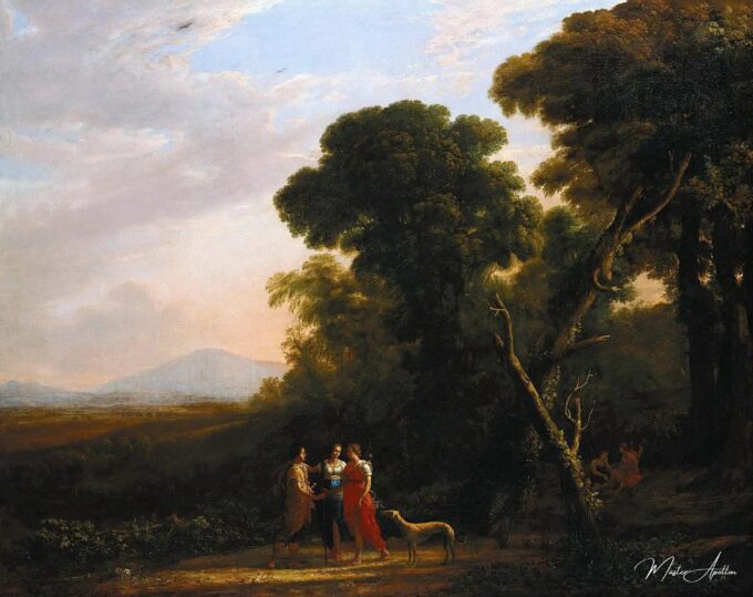 Paisaje Ideal Romano con Cefalo, Procris y Diana – Claude Lorrain Claude Lorrain 2025-05-20