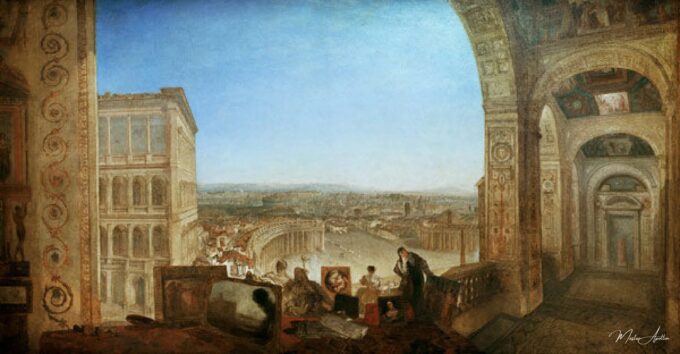 Roma del Vaticano vista – William Turner William Turner 2025-05-14 2