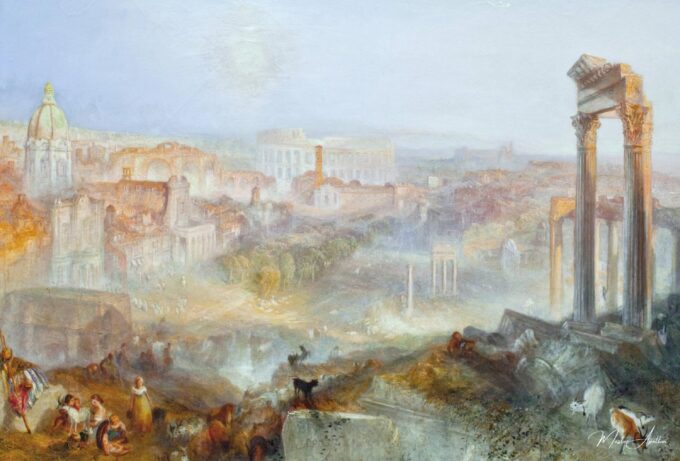 Roma Moderna Campo Vaccino – William Turner William Turner 2025-05-21