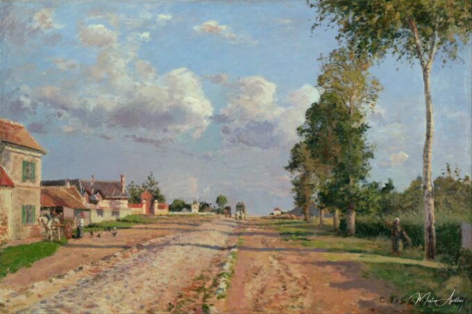 Ruta de Versalles, Rocquencourt – Camille Pissarro Camille Pissarro 2025-03-14 2