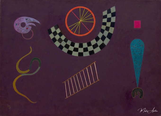 Cinta con cuadrados – Vassily Kandinsky Wassily Kandinsky 2025-05-19