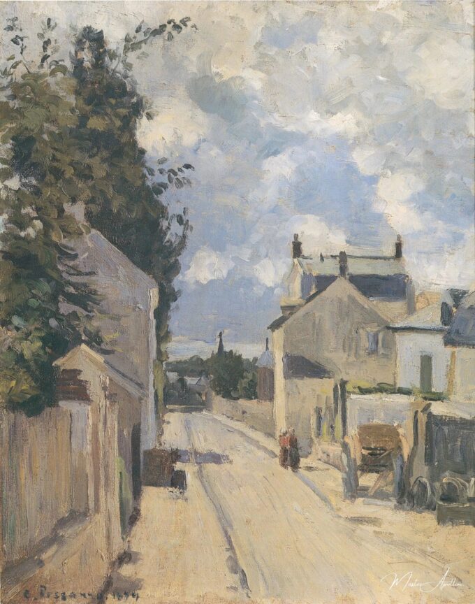 Calle del Hermitage, Pontoise – Camille Pissarro Camille Pissarro 2025-03-14
