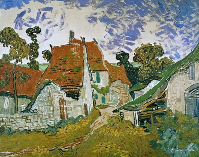 Calle de pueblo en Auvers – Van Gogh Vincent Van Gogh 2025-03-11 2