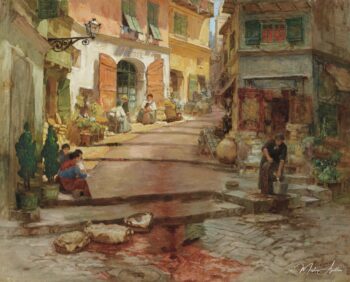 Rue Droite, en el Viejo Niza – Frederick Arthur Bridgman Frederick Arthur Bridgman 2025-05-13