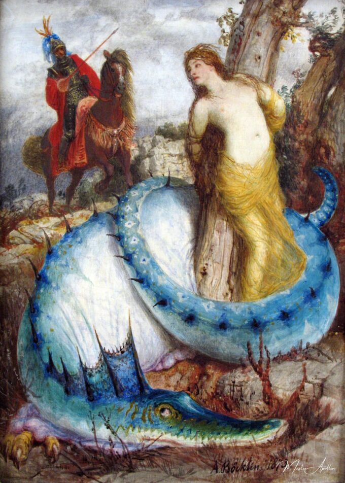 Ruggiero y Angelica – Arnold Böcklin Arnold Böcklin 2025-05-13