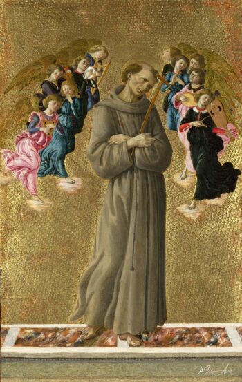 San Francisco de Asís con ángeles – Sandro Botticelli Sandro Botticelli 2025-05-16