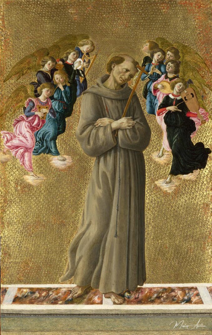 San Francisco de Asís con ángeles – Sandro Botticelli Sandro Botticelli 2025-05-21 2