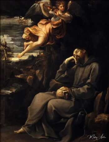 San Francisco muerto con un ángel músico – Guido Reni Guido Reni 2025-05-16