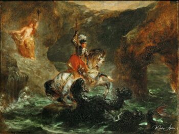 San Jorge en la lucha con el dragón – Eugène Delacroix Eugène Delacroix 2025-05-15
