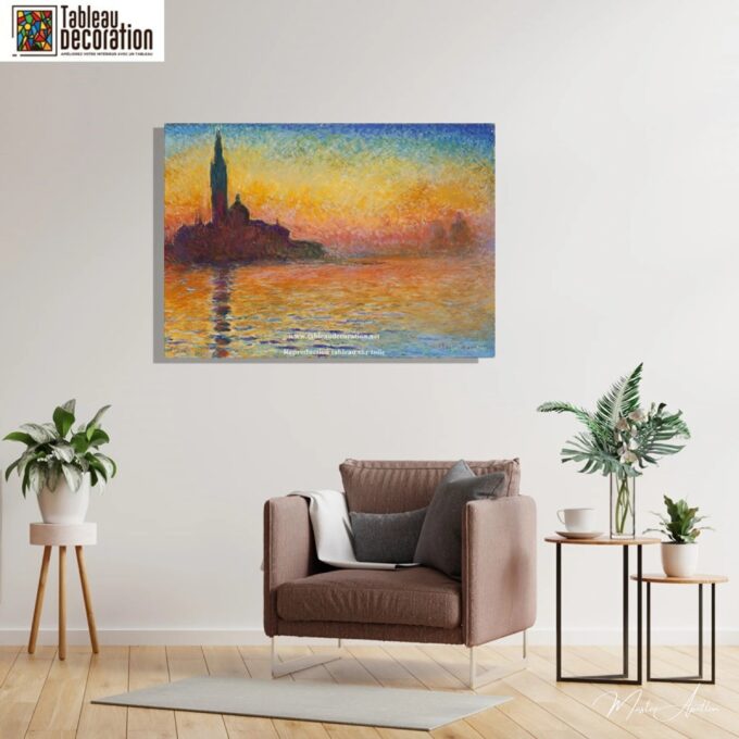 San Jorge Mayor al crepúsculo – Cuadro de Claude Monet Claude Monet 2025-05-11 7