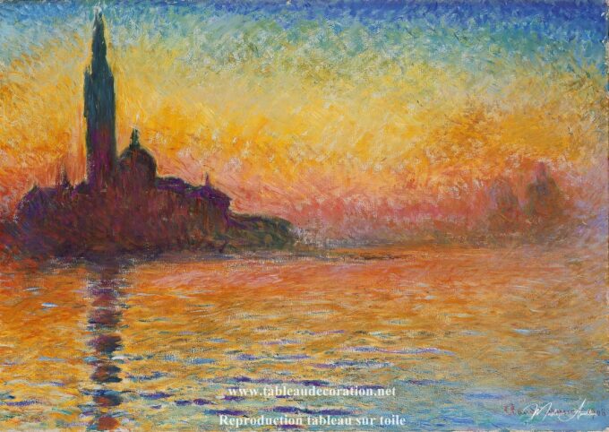 San Jorge Mayor al crepúsculo – Cuadro de Claude Monet Claude Monet 2025-05-11 2
