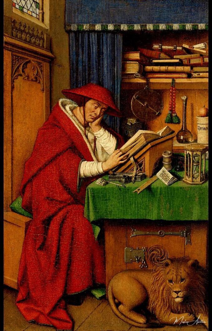 San Jerónimo en su estudio – Jan Van Eyck Jan Van Eyck 2025-03-15
