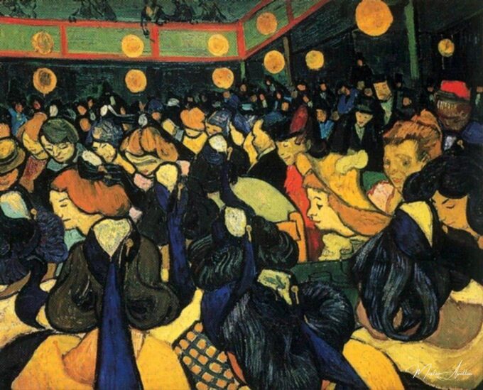Sala de baile en Arles – Van Gogh Vincent Van Gogh 2025-05-19