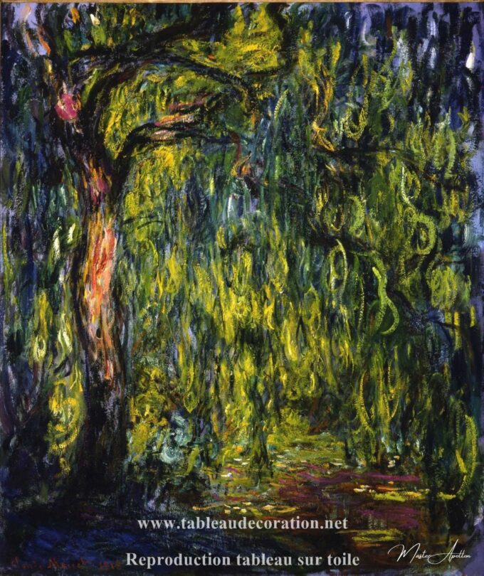 Saule llorón – Reproducción pintura cuadro Monet Claude Monet 2025-05-28 2