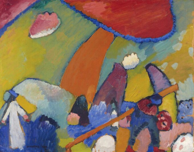 Escena de playa – Vassily Kandinski Wassily Kandinsky 2025-05-19