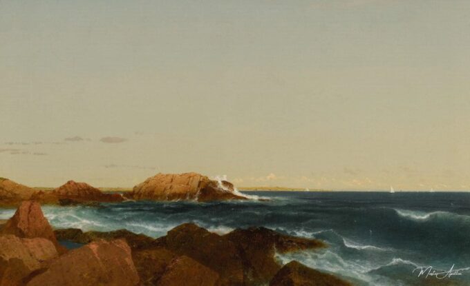Escena marina – John Frederick Kensett John Frederick Kensett 2025-04-25