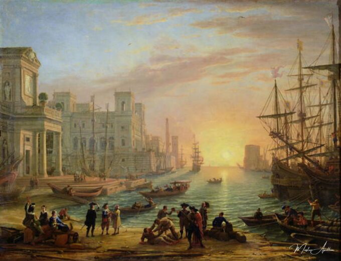 Puerto al atardecer – Claude Lorrain Claude Lorrain 2025-05-14 2