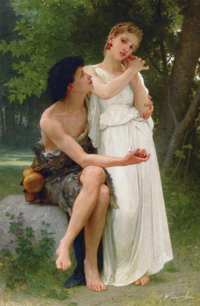 Sus primeras joyas – William Bouguereau William Bouguereau 2025-05-15