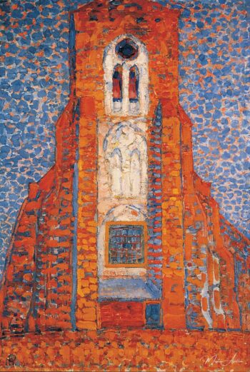 Soleil, iglesia en Zélande fachada de iglesia Zoutelande – Mondrian Piet Mondrian 2025-05-14