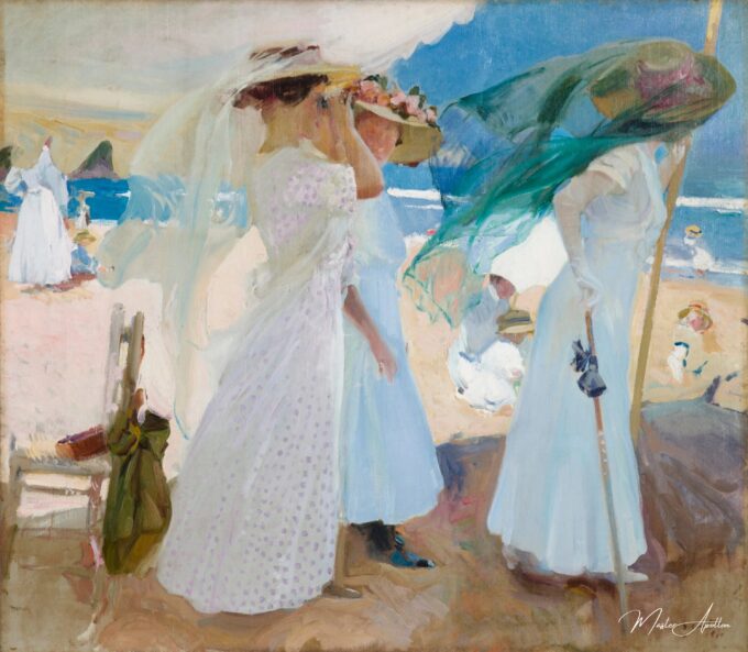 Bajo el toldo, Zarauz – Sorolla Joaquín Sorolla 2025-05-22 2