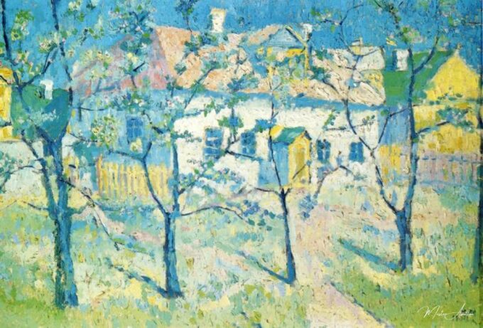 Jardín de primavera en flor – Kazimir Malevich Kazimir Malevich 2025-04-17