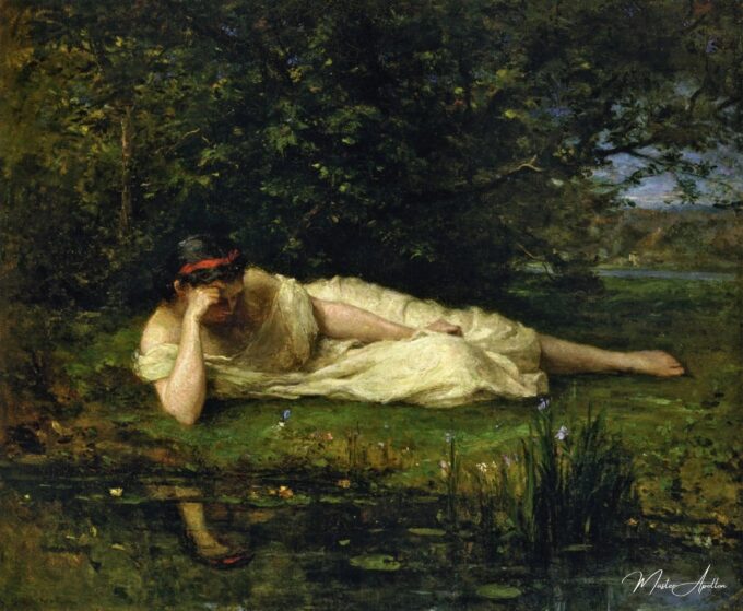 Estudio, El borde del agua – Berthe Morisot Berthe Morisot 2025-05-01