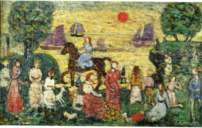 Atardecer y Niebla Marina – Maurice Prendergast Maurice Prendergast 2025-05-09 2