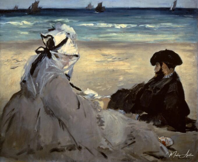 En la playa – Edouard Manet Édouard Manet 2025-06-01