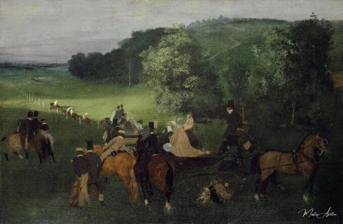 En el campo de carrera – Edgar Degas Edgar Degas 2025-05-30