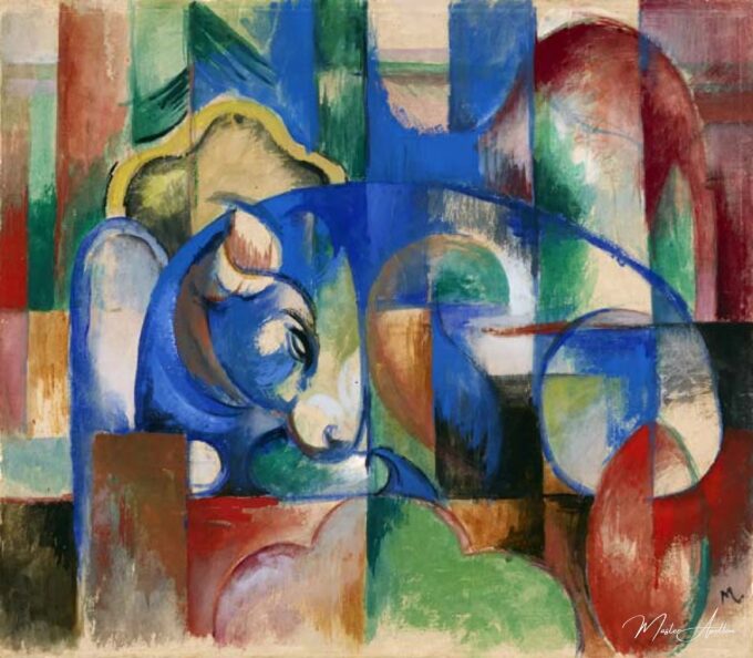 Toro acostado – Franz Marc Franz Marc 2025-05-18