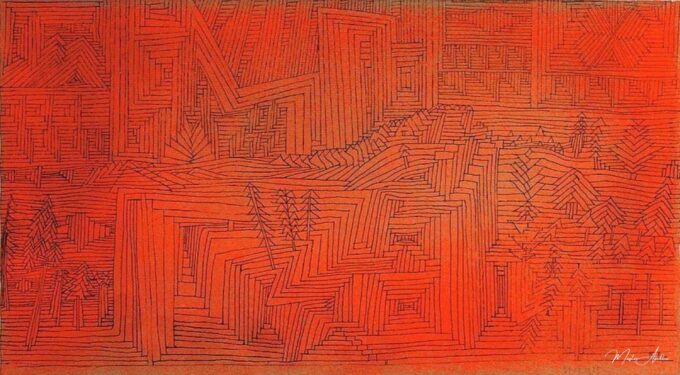Templo de piedra con abetos – Paul Klee Paul Klee 2025-04-27 2