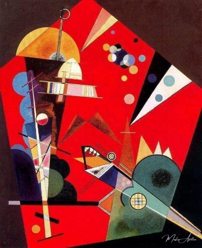 Tensión en rojo 1926 – Vassily Kandinsky Wassily Kandinsky 2025-05-19