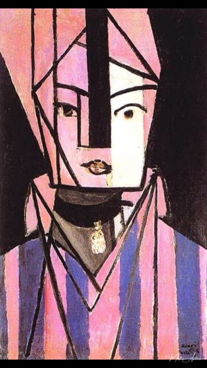 Cabeza blanca y rosa – Matisse Henri Matisse 2025-05-14