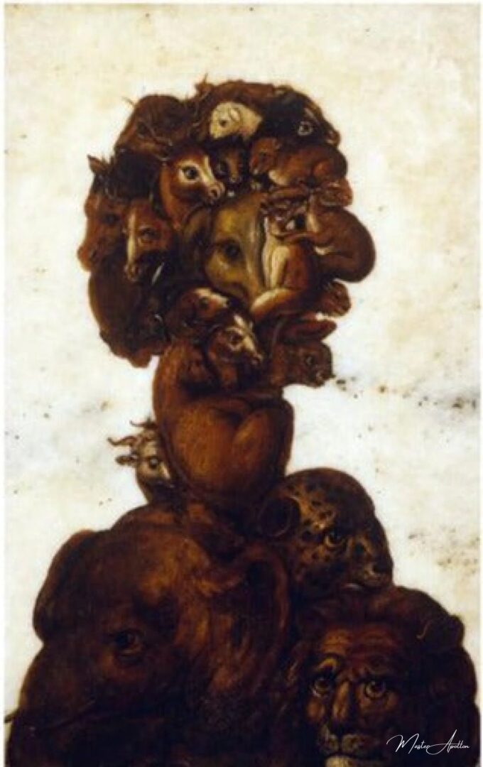 Cabezas antropomorfas que representan uno de los cuatro elementos – Tierra – Arcimboldo Giuseppe Arcimboldo 2025-05-14