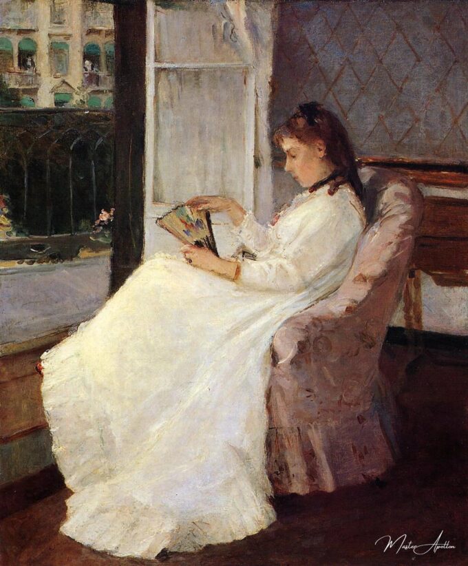 La hermana del artista en una ventana – Berthe Morisot Berthe Morisot 2025-05-01