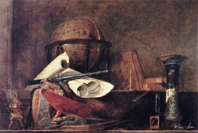 Los Atributos de las Ciencias – Jean Siméon Chardin Jean Siméon Chardin 2025-05-03