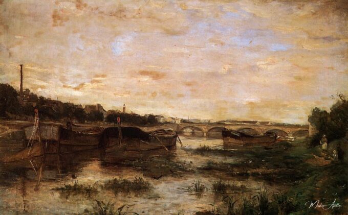 El Sena debajo del Puente de Lena – Berthe Morisot Berthe Morisot 2025-05-01