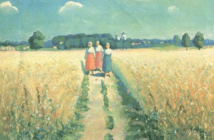 Tres mujeres en la carretera – Kazimir Malevich Kazimir Malevich 2025-04-17