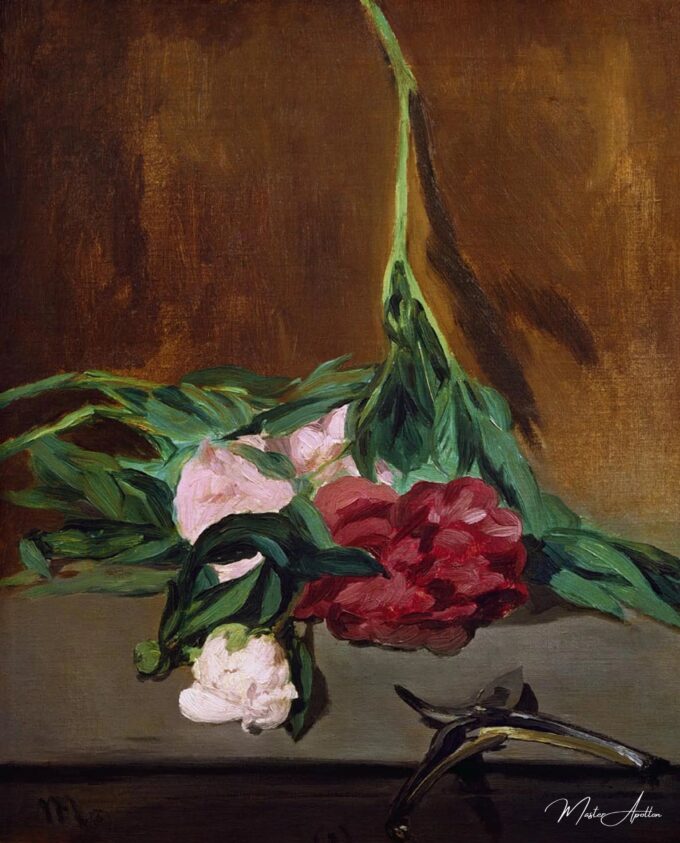Tallo de peonías y tijeras de podar – Edouard Manet Édouard Manet 2025-05-14 2
