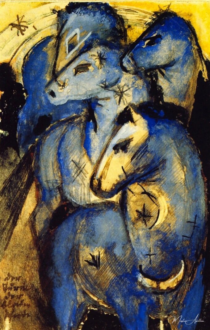 Tour del caballo azul (postal) – Franz Marc Franz Marc 2025-03-15 2