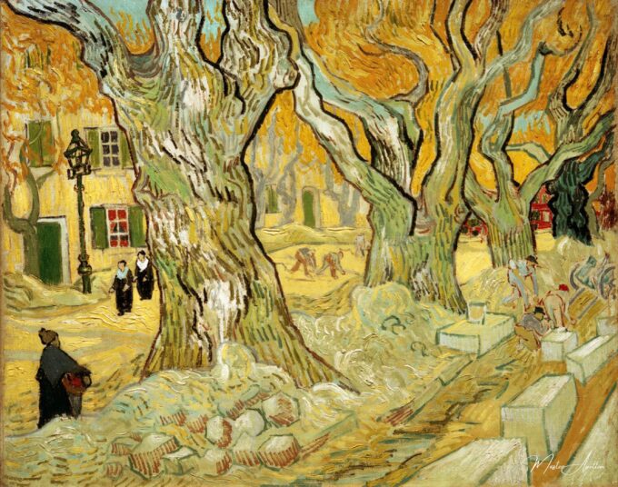 Trabajos de vialidad en Saint-Remy – Van Gogh Vincent Van Gogh 2025-05-19