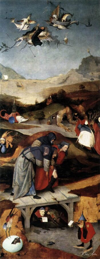 Triptico de la Tentación de San Antonio (ala izquierda) – Jérôme Bosch Hieronymus Bosch 2025-05-14