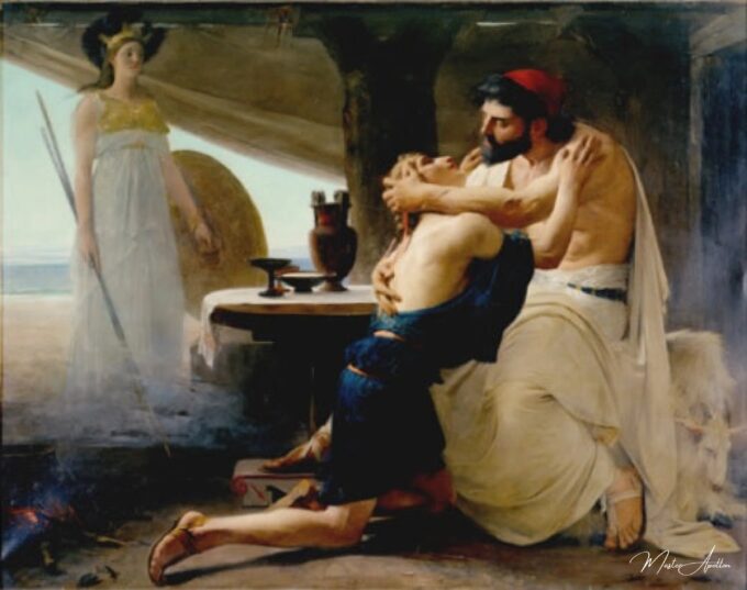 Ulises y Telémaco, 1880, Castellane, Ayuntamiento – Lionel Royer Lionel Royer 2025-05-19