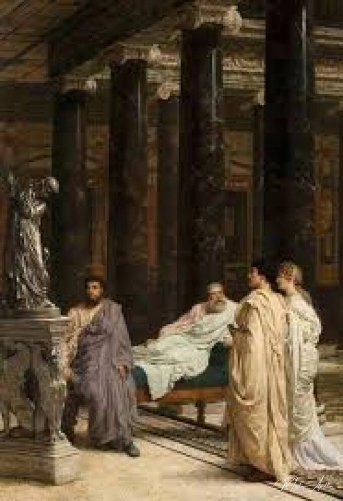 Un aficionado al arte romano (estatua de plata) – Lawrence Alma-Tadema Lawrence Alma-Tadema 2025-03-23 2