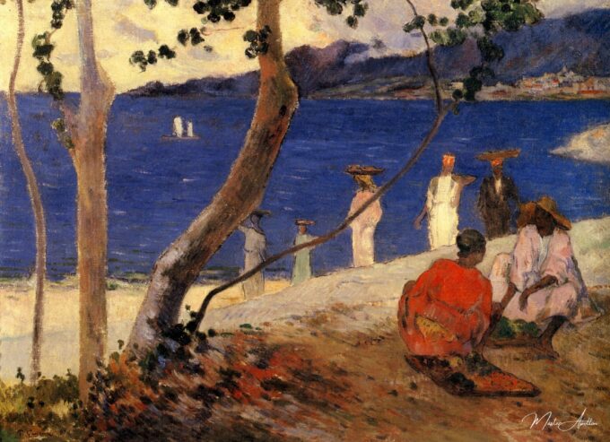 Un borde de mar, 1887 – Paul Gauguin Paul Gauguin 2025-03-23 2
