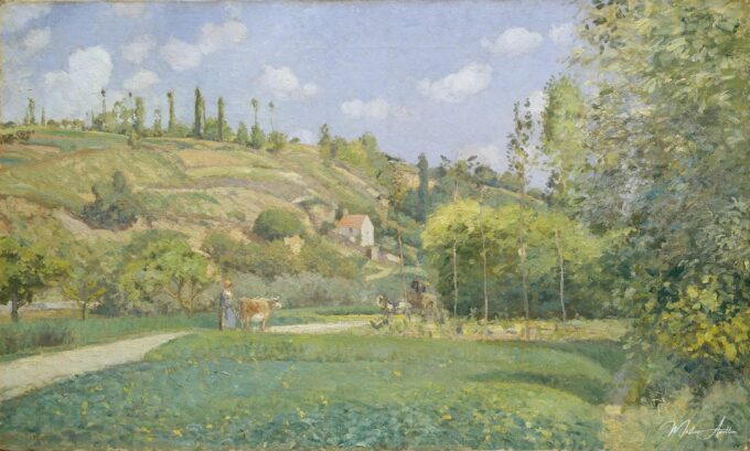 Un bouvier en Valhermeil, Auvers-sur-Oise – Camille Pissarro Camille Pissarro 2025-03-23 2
