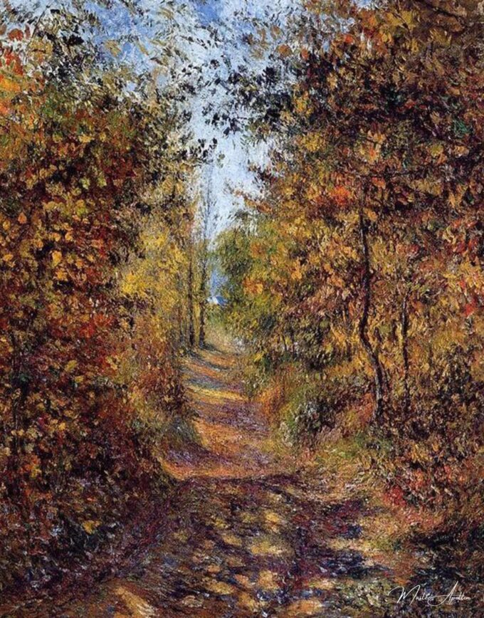 Un camino en los bosques, Pontoise – Camille Pissarro Camille Pissarro 2025-03-21 2