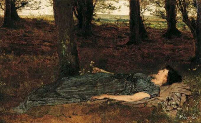 Un vistazo a través de los árboles – Lawrence Alma-Tadema Lawrence Alma-Tadema 2025-03-15 2