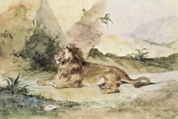 Un león en el desierto – Eugène Delacroix Eugène Delacroix 2025-05-14